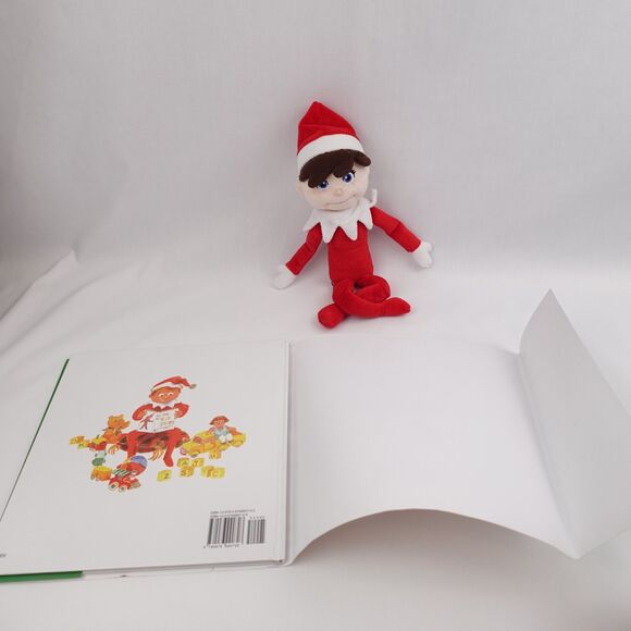 The Elf on the Shelf A Christmas Tradition Boy Doll Plush Blue Eyes 15" & Book - Picture 11 of 16